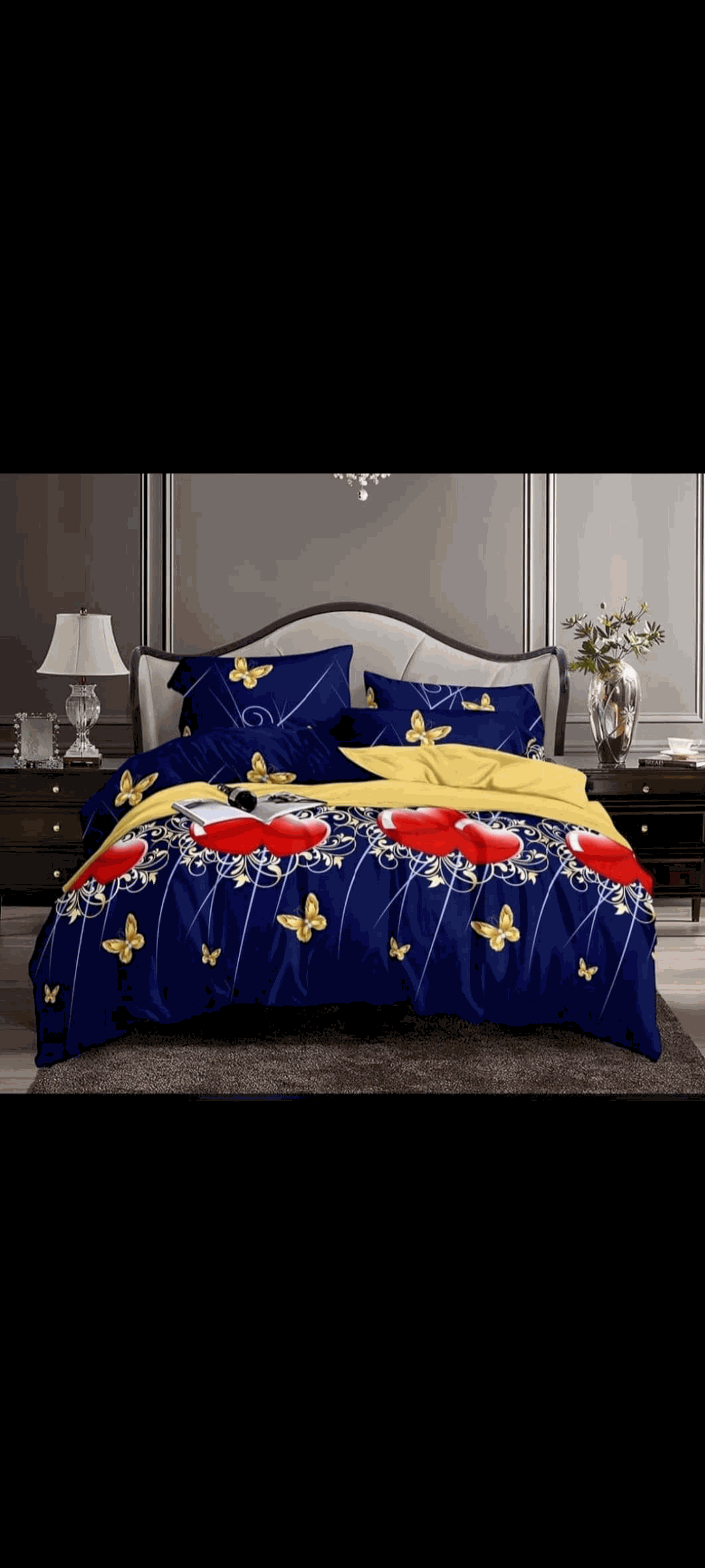 Bedroom soft furnishings by Onome Luxury Interiors